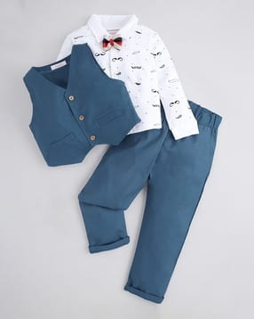hopscotch Boys Graphic Print 3-Piece Suit Set-picture-47