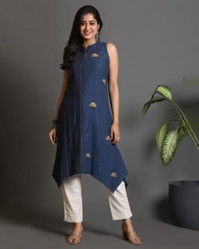 earthwear Women Embroidered 2-Piece Kurta & Pants Set-picture-24
