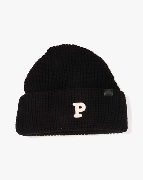YOUSTA Men Embroidered Acrylic Beanie