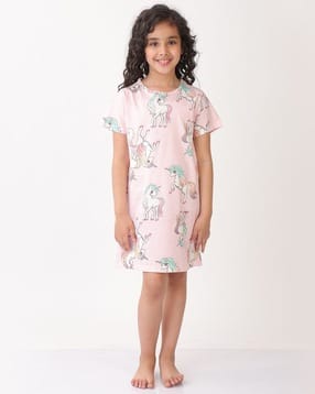 anthrilo Girls Graphic Nightwear Set-picture-50