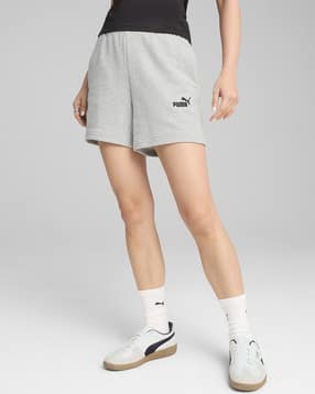 puma Women Essentials Small No. 1 Logo 5'' High-Waist Shorts-picture-14