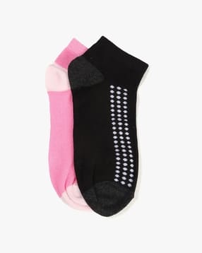 yousta Women Pack of 2 Printed Ankle-Length Socks-picture-28