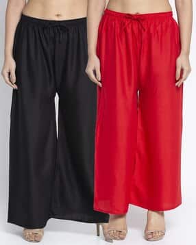 daive Women Pack of 2 Palazzos -picture-12