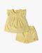 Girls Embroidered Top & Shorts Set