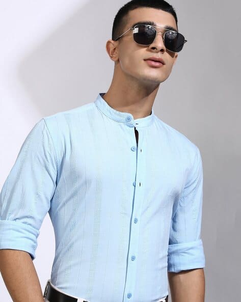 Highlander Men Striped Regular Fit Shirt