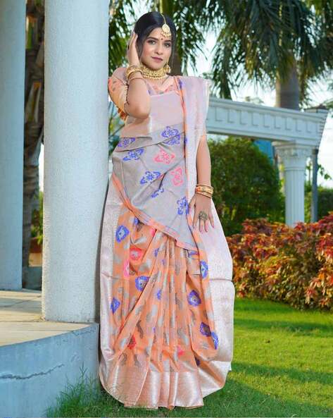 Nyrika Women Silk Self-Design Traditional Saree