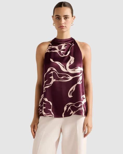 Forever New Women Floral Print Relaxed Fit Top