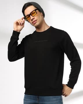 john players jeans Men Slim Fit Crew-Neck Sweatshirt-picture-38