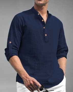 neonomad Men Slim Fit Short Kurta-picture-52