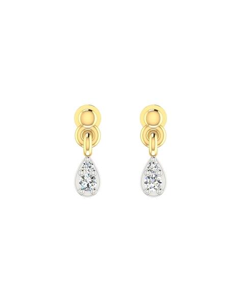 Avsar Women Gold-Plated Studs