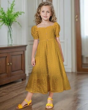 Girls A-Line Dress-image-46