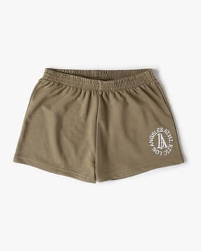 outryt by azorte Regular Fit Shorts with Elasticated Waist-picture-45