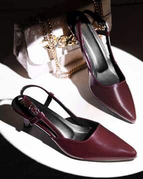froh feet Women Sling-Back Pump Kitten Heeled Sandals-picture-35