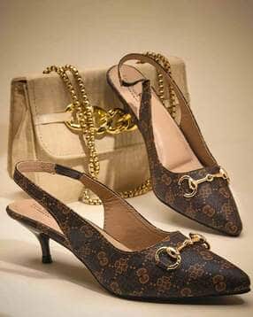 froh feet Women Sling-Back Pump Kitten Heeled Sandals-picture-20