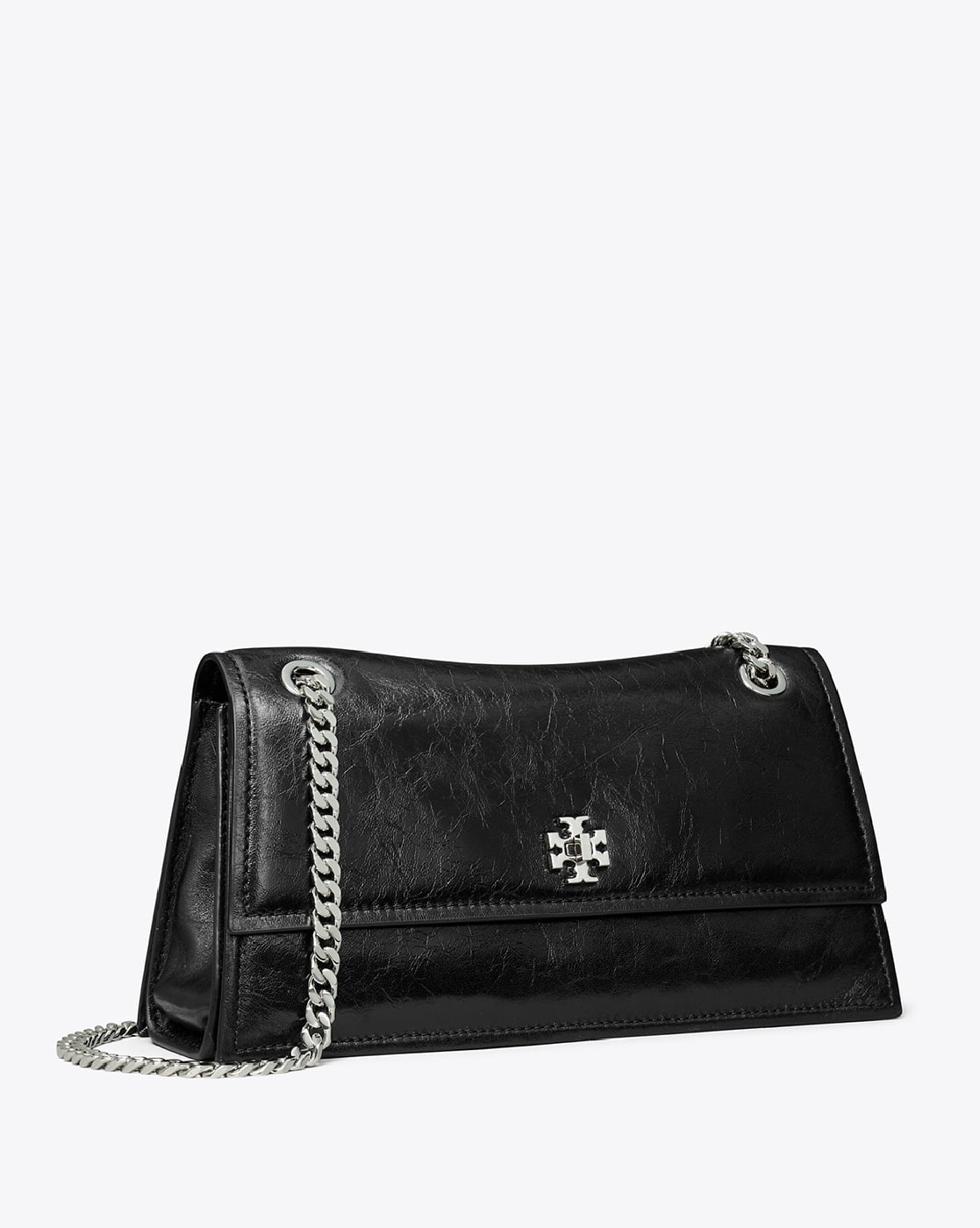 Buy Tory Burch Kira Turnlock Medium Shoulder Bag | Black Color