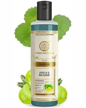 khadi natural Amla and Brahmi Hair Oil -picture-53
