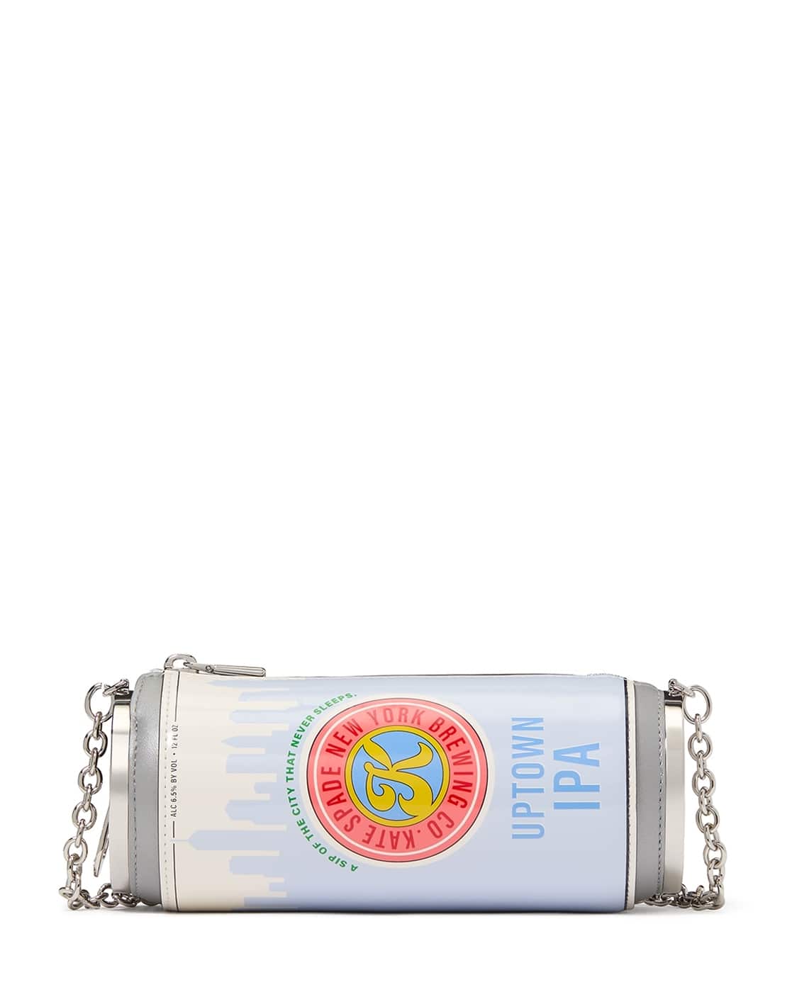Buy KATE SPADE Snack Time Metallic Pochette | Blue Color Women