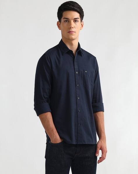 Arrow Sports Men Regular Fit Cotton Shirt