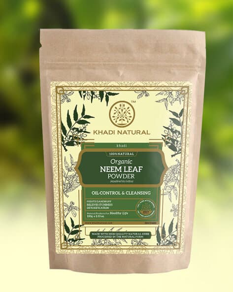 Khadi Natural Neem Leaf Organic Powder
