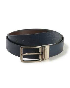 Men Belt with Buckle Closure