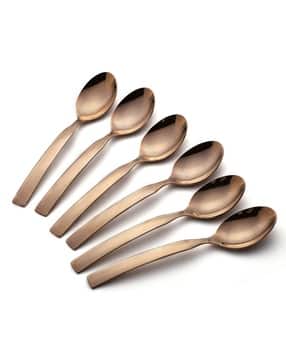 fns Set of 6 Stainless Steel Spoons-picture-51