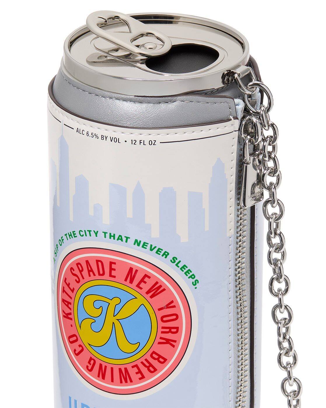 Buy KATE SPADE Snack Time Metallic Pochette | Blue Color Women