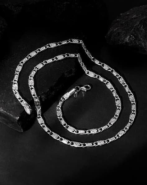 Sterling Silver Metal Mingle Chain