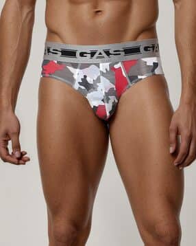 gas All-Over Camouflage Print Modal Briefs-picture-36