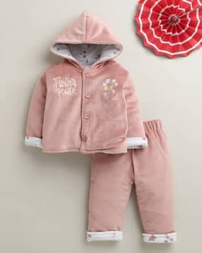 bumzee Light Weight Cotton Blend Winter Wear Set-picture-47
