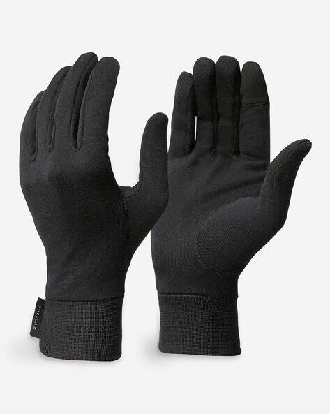 Decathlon Quechua - Unisex MT 500 Tactile Efficiency Trekking Silk Liner Gloves