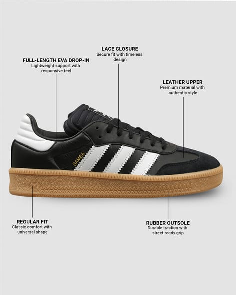 Adidas Samba Shoe Lace Length Buy Black Casual Shoes For Men