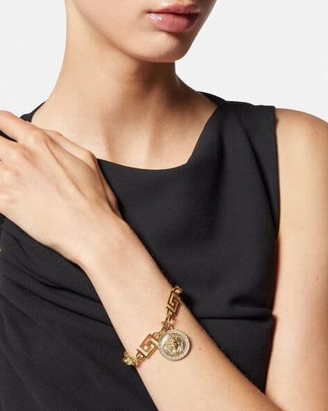 Crystal La Medusa Greca Bracelet