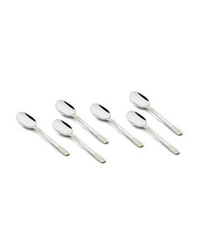 fns Stainless Steel Teaspoon Set of 6-picture-44