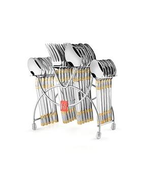 Stainless Steel 24 Pcs Cutlery Set -image-23