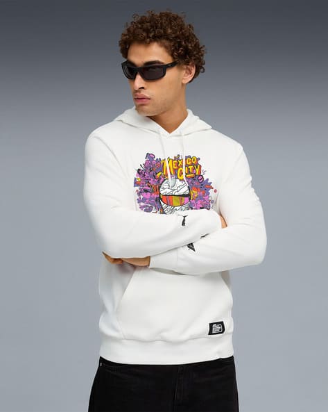Buy White Sweatshirt Hoodies for Men by Puma Online