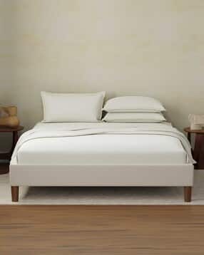 boutique living 400 TC King Size Bedsheet with Pillow Covers-picture-36