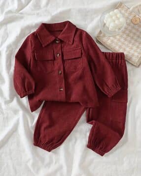 fastdeal x ag Boys Ribbed Shirt & Cargo Joggers Set-picture-28