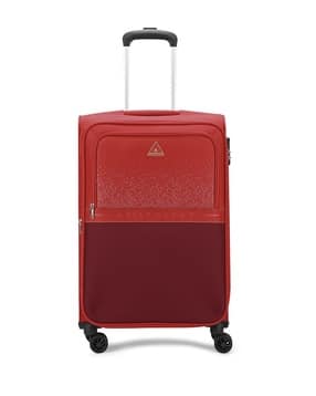 Unisex Drift Cabin Trolley Bag Soft Luggage with Combination Lock | M-image-48