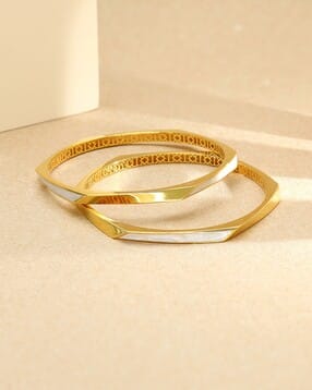 Women Gold-Plated Classic Bangles