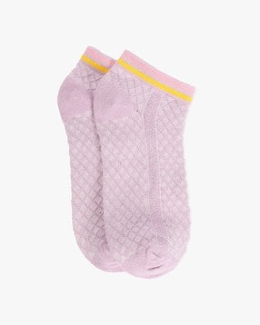 yousta Pack of 2 Women Self-Design Socks-picture-41