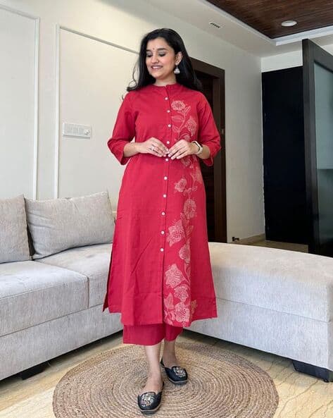Women Straight Kurta Set