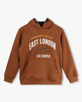 lee cooper Boys Brand Print Regular Fit Hoodie-picture-38