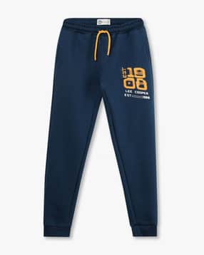 lee cooper Boys Graphic Print Regular Fit Joggers-picture-12