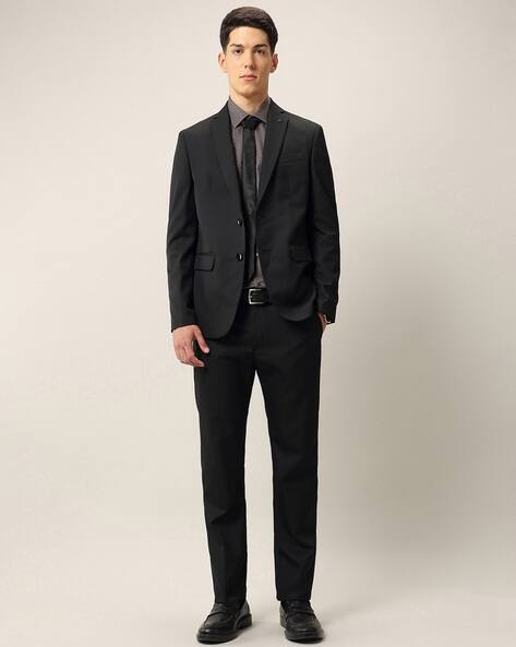 Men Tailored Fit 2-Piece Suit Set