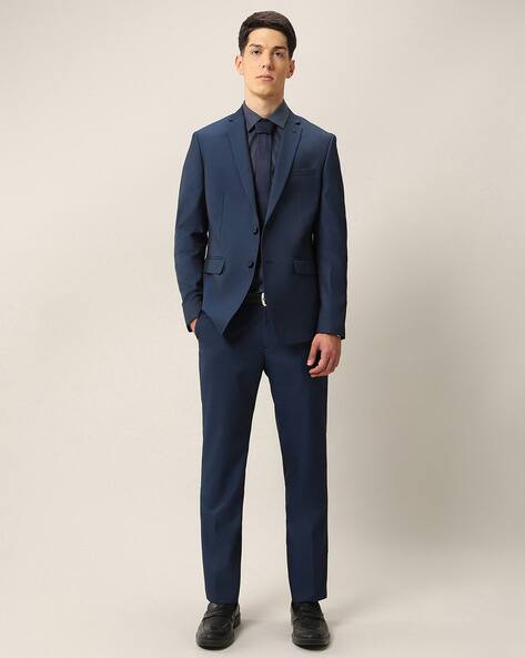 Men Tailored Fit 2-Piece Suit Set