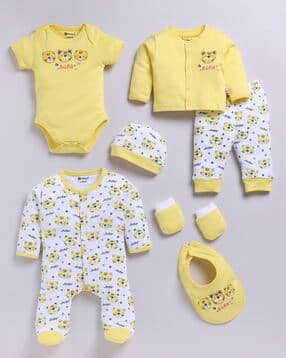 moon kids Pack of 7 Graphic Print Gift Set-picture-16