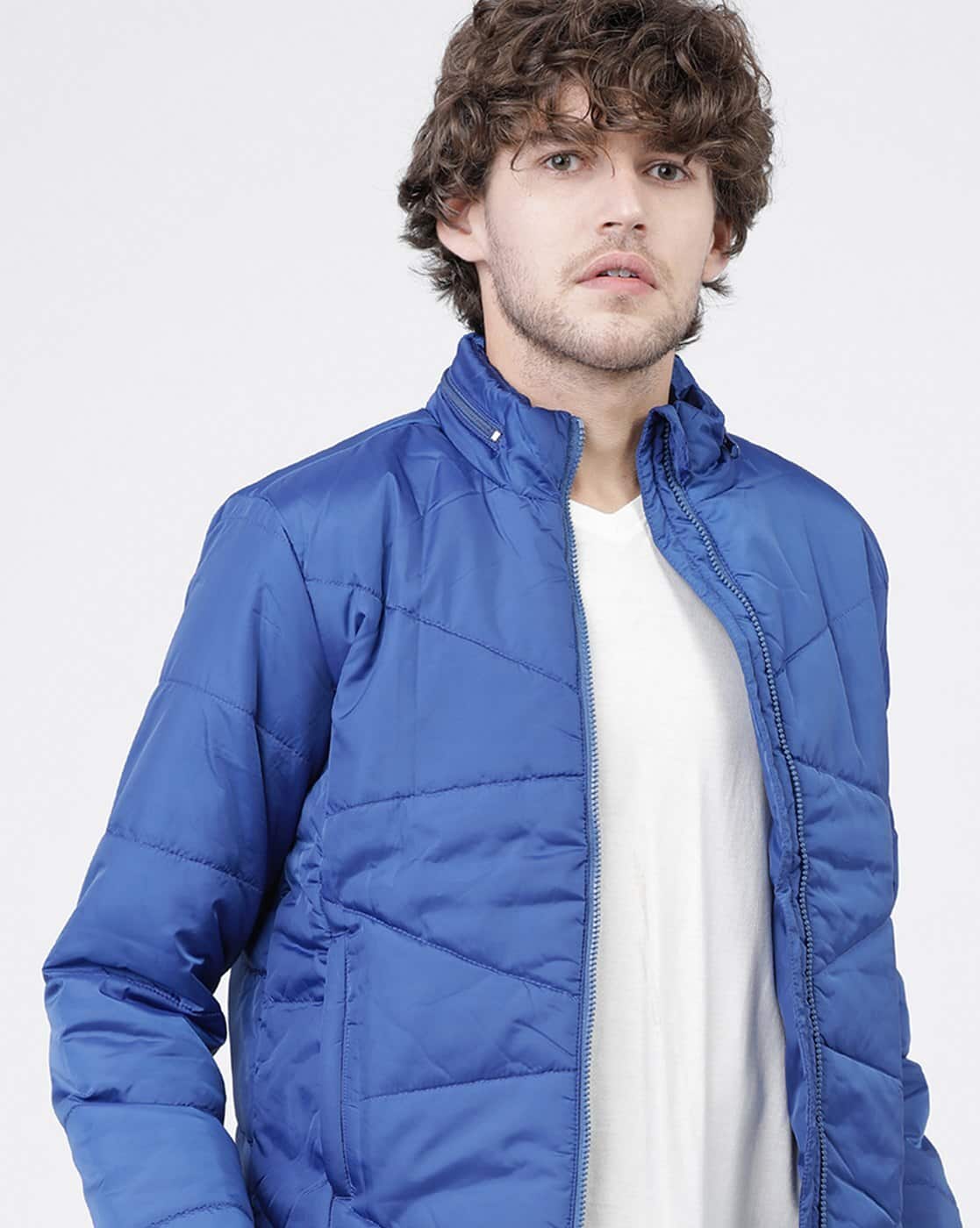 Buy Blue Jackets & Coats for Men by HIGHLANDER Online | Ajio.com