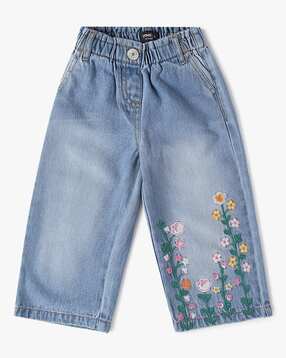 yousta Girls Floral Print Baggy Jeans-picture-12