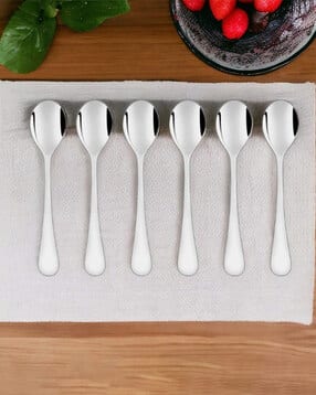 Victoria Food Grade Safe Stainless Steel Mirror Finish Baby Spoon-image-8