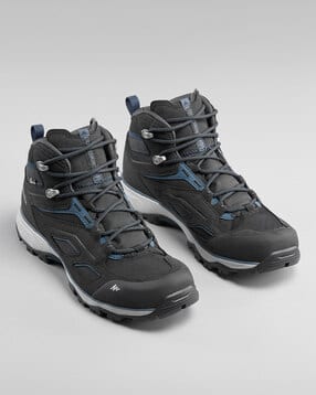 QUECHUA - Men Waterproof Mid-Top Hiking Shoes